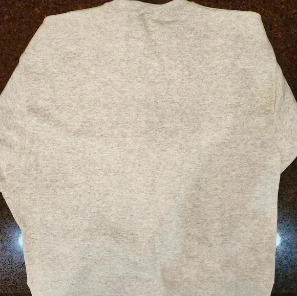 Vintage Rare blank Disney Pooh LS sweatshirt. Heathered grey. Size M/L Unisex - Picture 2 of 11